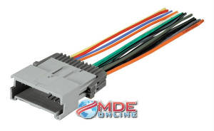 AMERICAN INTERNATIONAL GM & TOYOTA RADIO WIRING HARNESS  CONNECTS TO AFTERMARKET RADIO & PLUGS INTO THE CAR HARNESS 99 - UP - for Select Vehicles