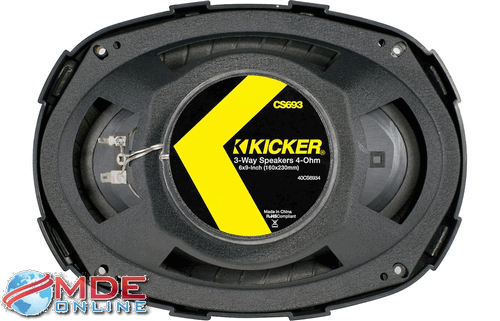 KICKER DSC6934 - Triaxial Speakers $109.98 pair