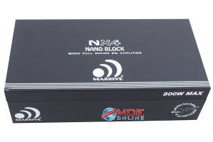 Massive Audio  Model NX4 - 4 CHANNEL AMPLIFIER  SALE: $227.59