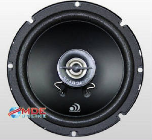 MASSIVE AUDIO Model DX65 - 6.5" 2-Way Speaker (Pair) with Grills $69.95