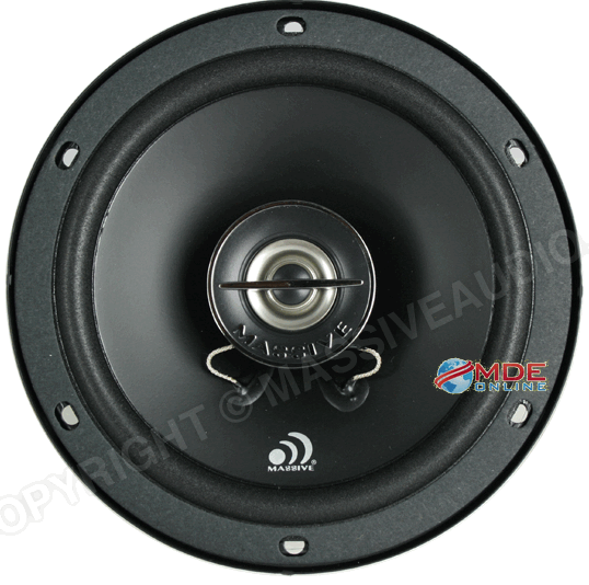 Massive Audio DX6 100 Watt Co-Axial Speakers