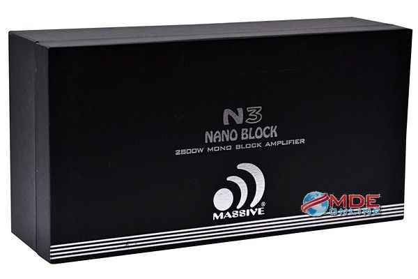 Massive Audio  Model N3 (Black)/N3C (Chrome)